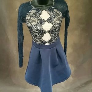 Charlotte  Russe Lace Dress size xs